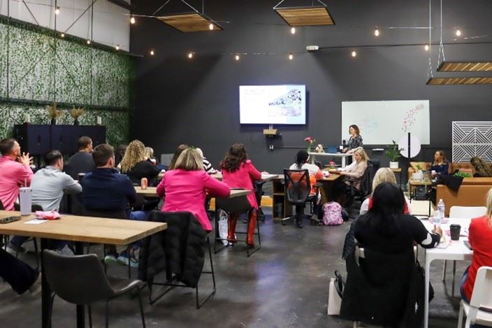 HRPDC Staff Addressed Hampton Roads real estate agents in Yorktown, VA